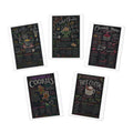 Holiday Baking Recipe Chalkboard Greeting Cards