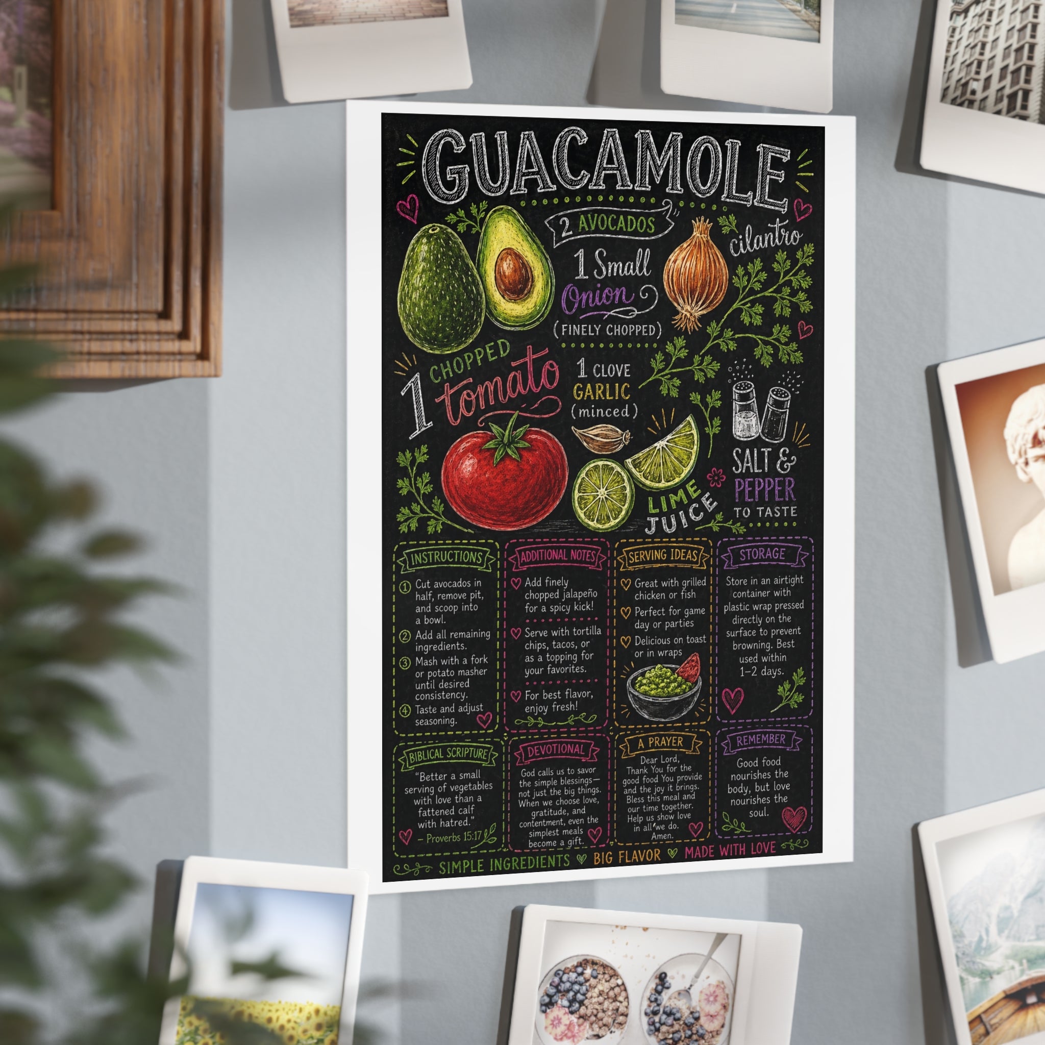 Guacamole Unframed Prints