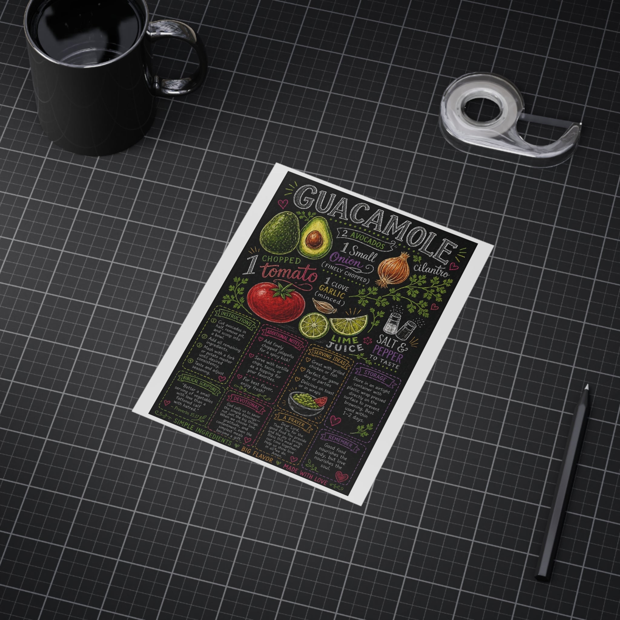 Guacamole Unframed Prints