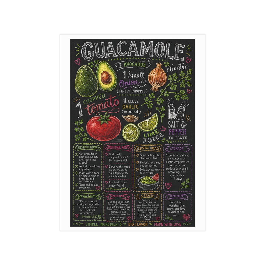 Guacamole Unframed Prints